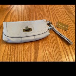 NWT Francesca’s Baby Blue Wristlet Purse 💙✨